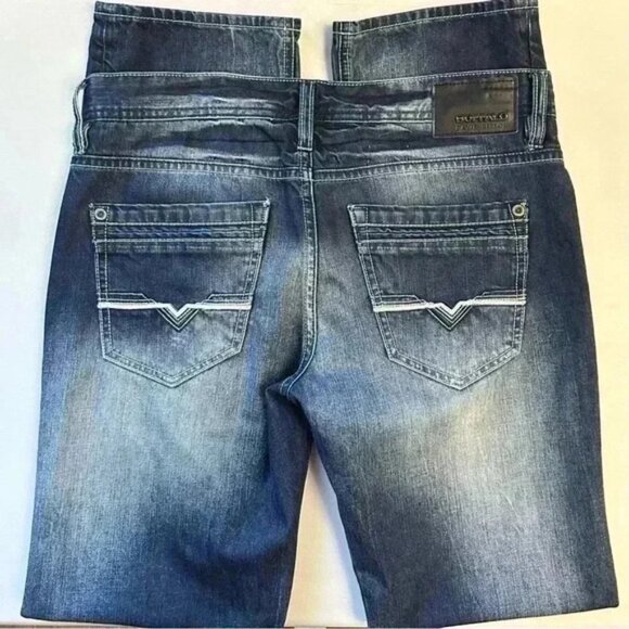 Buffalo Six Men’s Slim Straight Leg Jeans Blue Size 30 - Picture 12 of 13